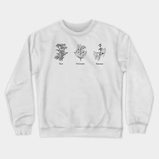 Hunger Games Inspired Flowers Crewneck Sweatshirt